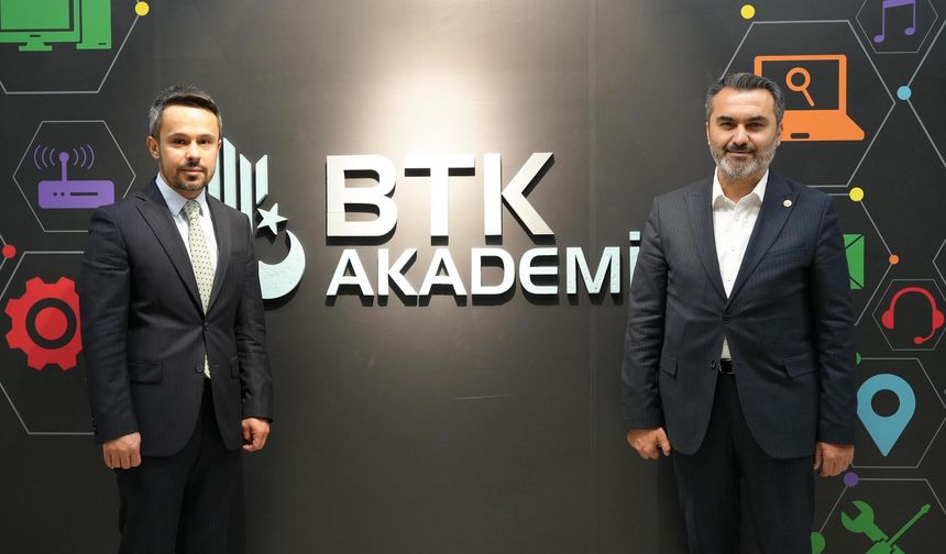 Milletvekili Mustafa Kaplan’dan BTK’ya Ziyaret