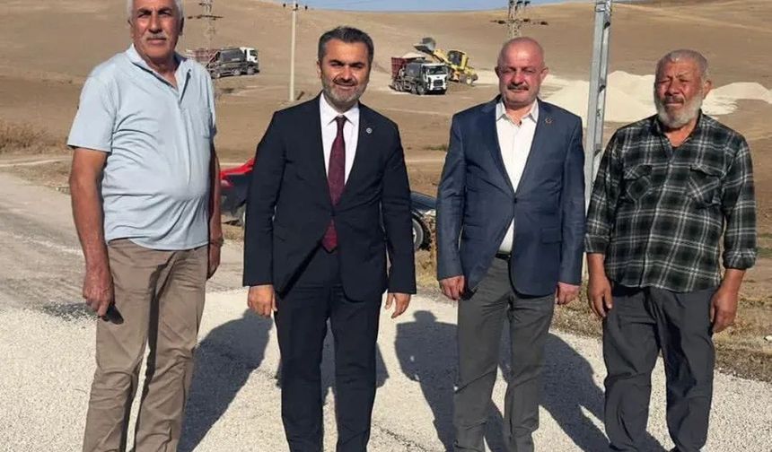 İnziloğlu Köyü Yolu Yapıldı