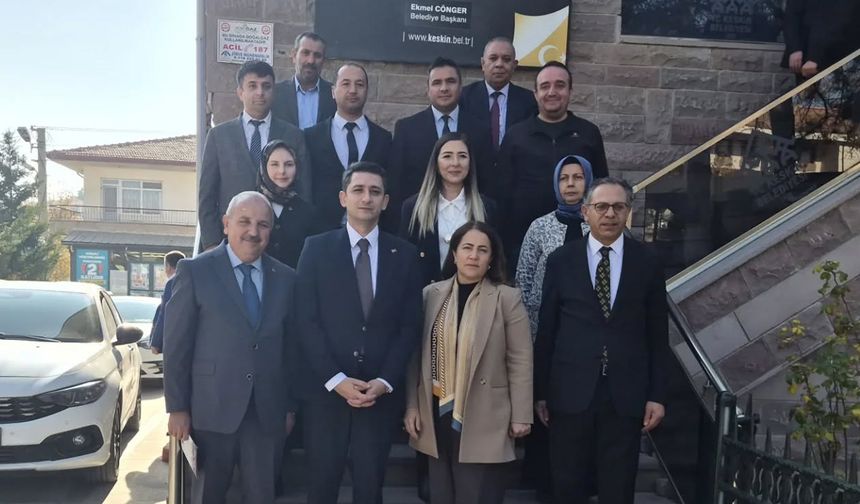 Bakan Yardımcısı Madak’tan Keskin’e Ziyaret