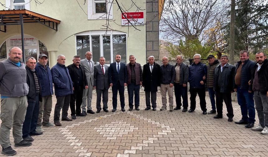 Abalı, Delice Conkar’da Vatandaşlarla Buluştu