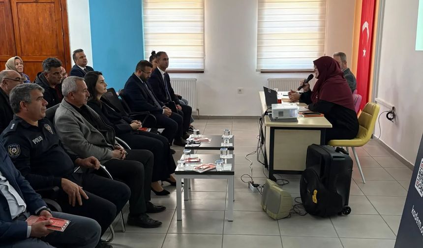 Bahşılı’da 25 Kasım’da “Güven Toplumu” Eğitimi