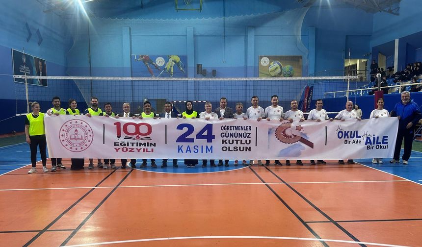 Kırıkkale’de Öğretmenler Turnuvada Buluştu