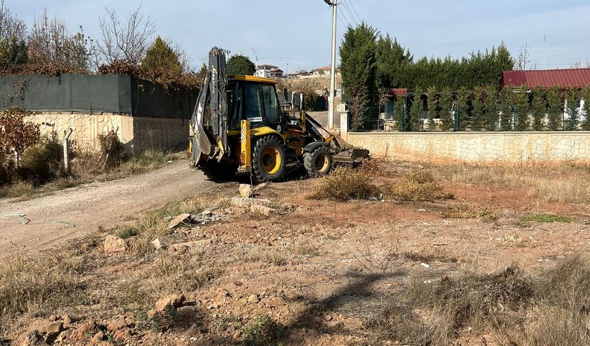 Temiz Çevre İçin Yahşihan’da Çalışma