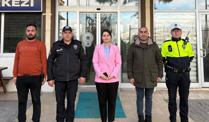 Kaymakam Bozkır Emniyet Personeliyle Buluştu