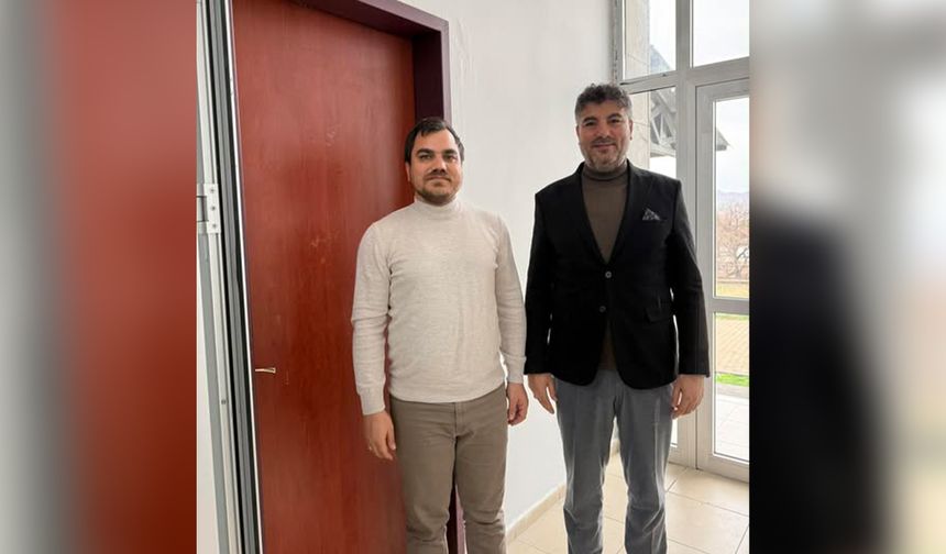 İlçe Başkanı Han’dan Seçim Kurulu’na Ziyaret