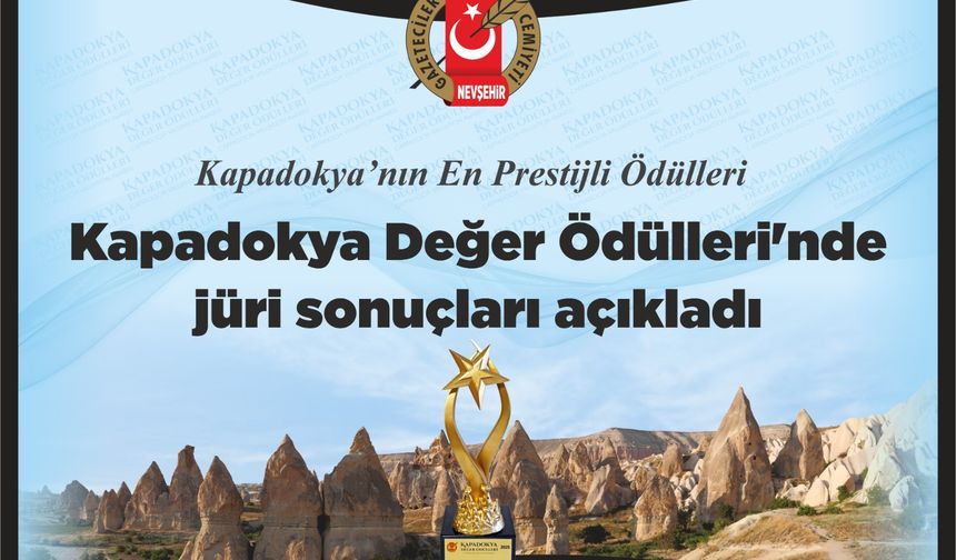 Kapadokya’ya Değer Katan İsimler Açıklandı