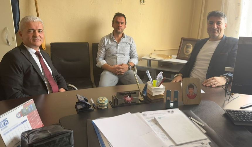 AK Parti’den Delice Halk Eğitim’e Destek Ziyareti