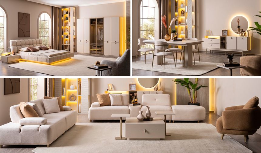 Yeni Yıl Trendlerine Uygun Şık ve İşlevsel Mobilyalar