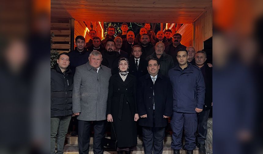 Çelebi’de Müftü Atilla Akdoğan İçin Veda Yemeği Düzenlendi