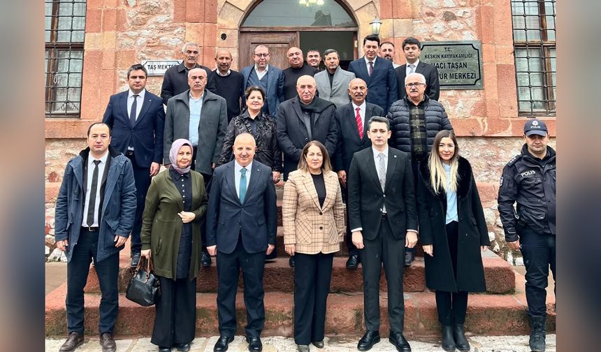 Sevim Sayım Madak Keskin’de Temaslarda Bulundu