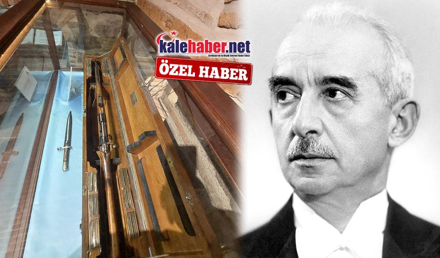 İsmet İnönü’ye Kırıkkale’de Silah Hediyesi