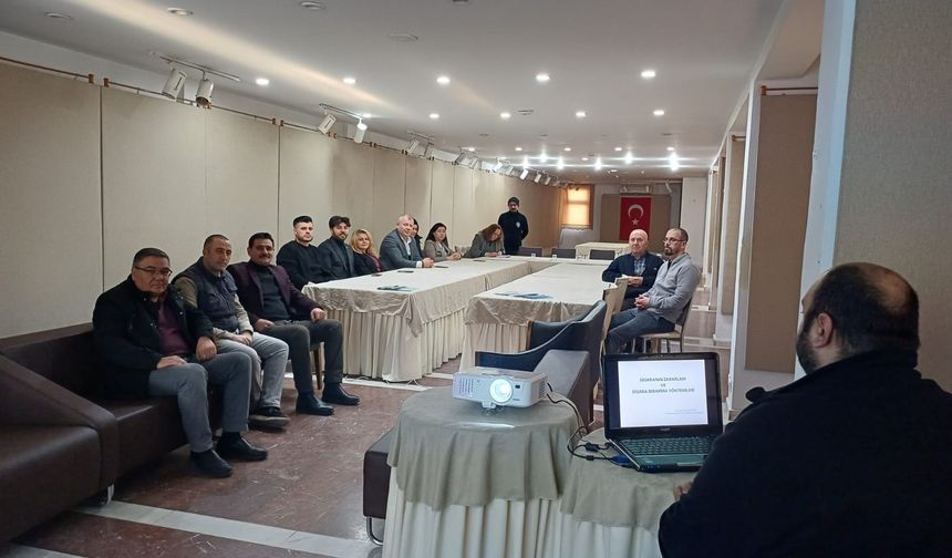 Kırıkkale’de Tütün Bağımlılığına Karşı Eğitim