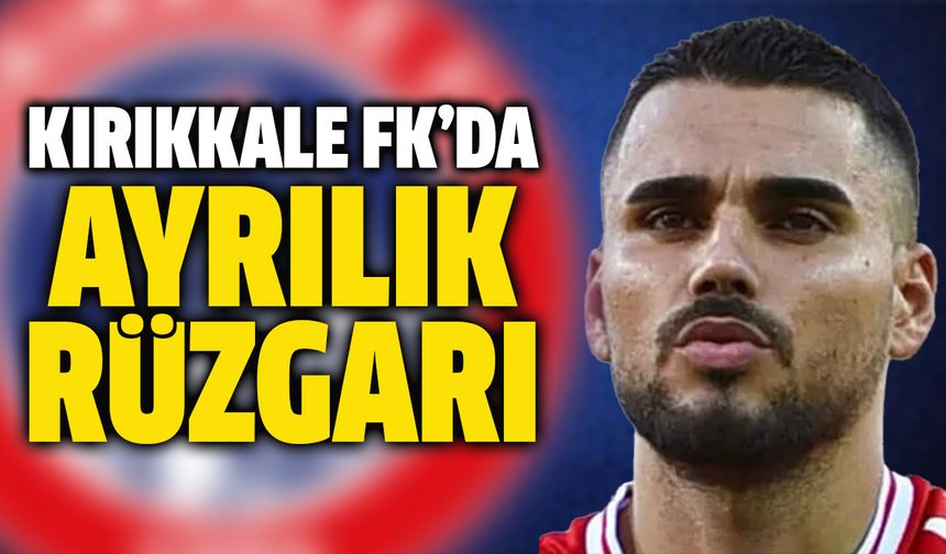Kırıkkale FK Deniz Solmaz ile Yollarını Ayırdı