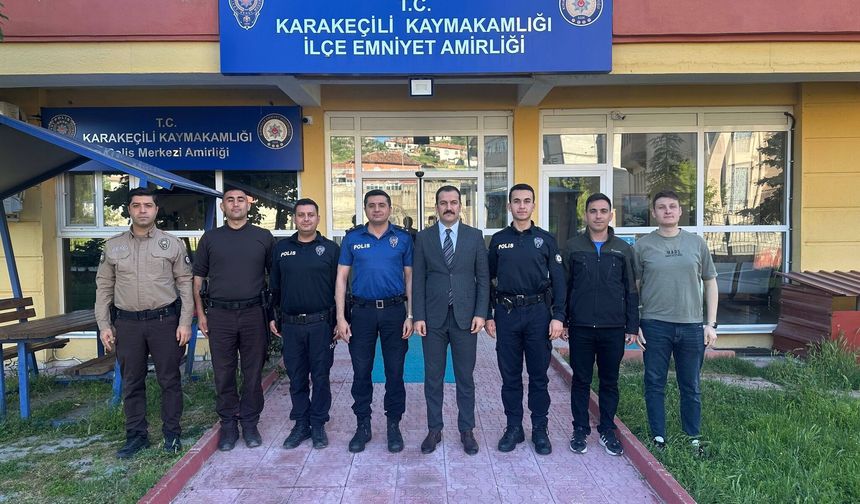 Karakeçili’de Bayram Mesaisi Yapan Personeller Unutulmadı