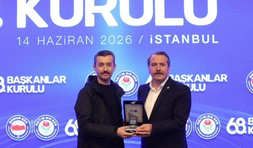 Kırıkkale Eğitim Bir-Sen’e Başarı Ödülü