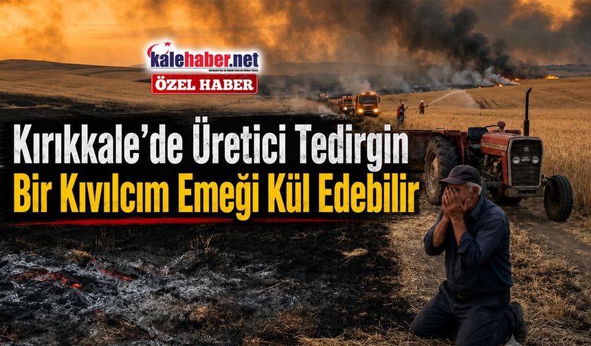 Üreticiyi Yangın Korkusu Sardı