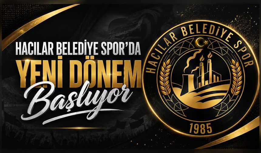 Hacılar Belediye  Spor’dan Yeni Logo Hamlesi