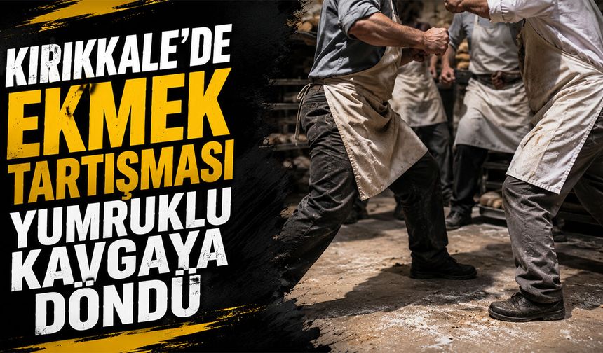 Cumhuriyet Caddesi’nde Fırıncılar Arasında Kavga