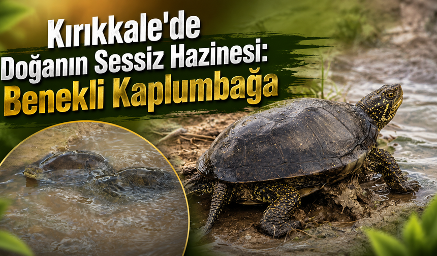 Kırıkkale'de Doğanın Sessiz Hazinesi : Benekli Kaplumbağa