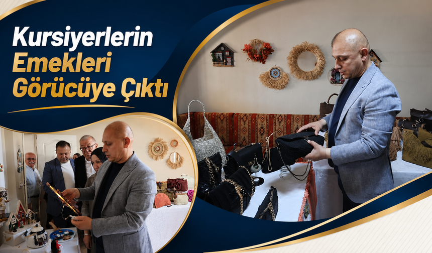 Kursiyerlerin Emekleri Görücüye Çıktı