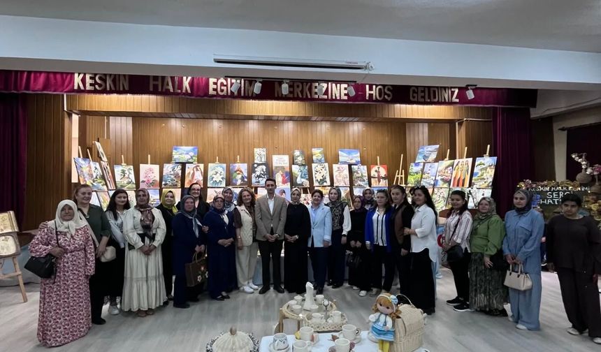 Keskin’de Hayat Boyu Öğrenme Kurslarına Ziyaret