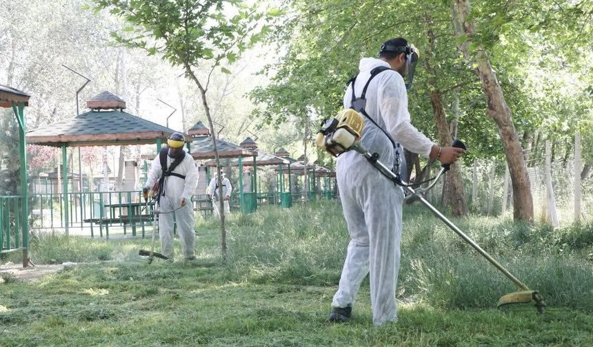 Yahşihan’da Parklar Yaz Sezonuna Hazırlanıyor