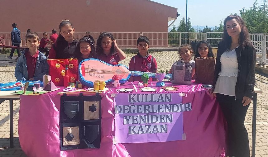 Çelebi’de Öğrencilerden Geri Dönüşüm Farkındalığı