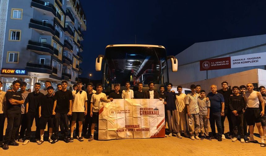 Kırıkkaleli Gençler Çanakkale Yolunda