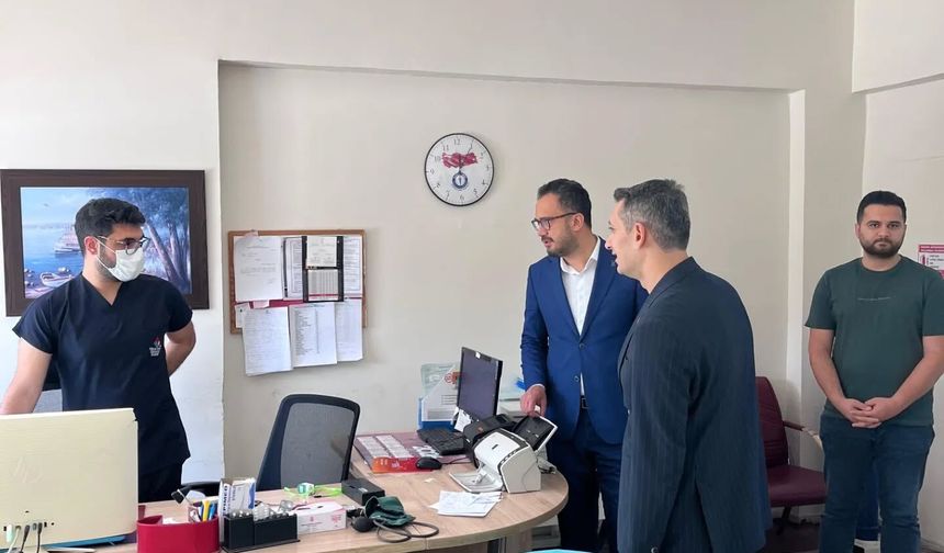 Kaymakam Kayatürk Sağlık Çalışanlarıyla Buluştu