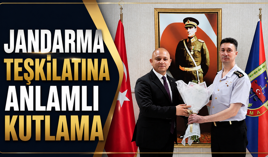 Jandarma Teşkilatına Anlamlı Kutlama
