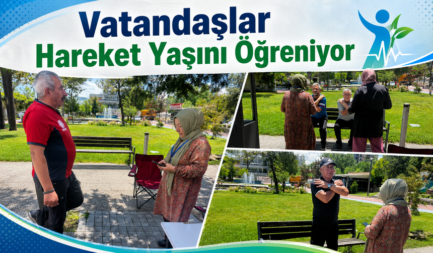 Vatandaşlar Hareket Yaşını Öğreniyor