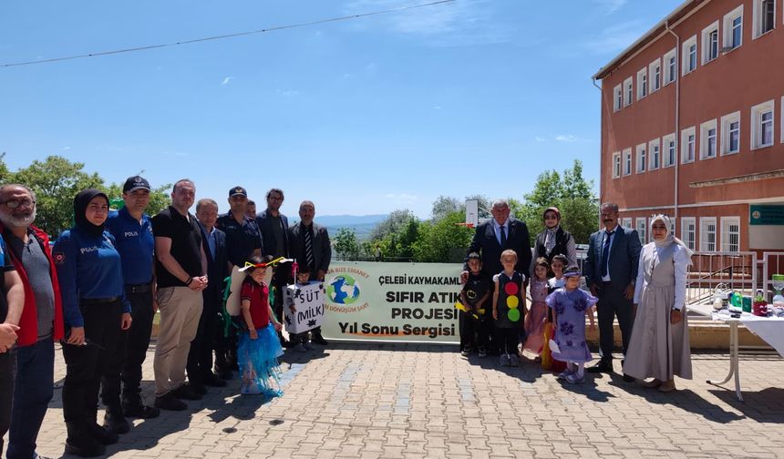Çelebi’de Geri Dönüşüm Projesinin 3. Etabı Gerçekleştirildi