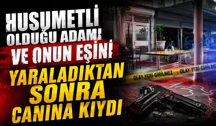 Husumet Kanlı Bitti: 1 Ölü, 2 Yaralı