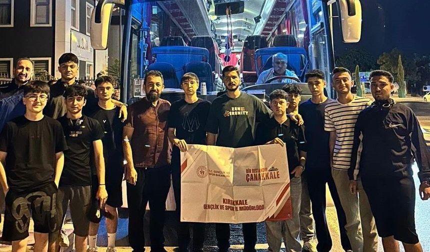 Kırıkkale'den Çanakkale'ye Anlamlı Yolculuk