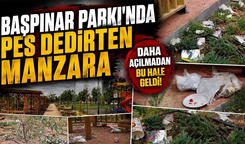 Başpınar Parkı'nda Pes Dedirten Manzara