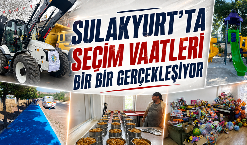 Sulakyurt'ta 10 Yeni Proje Hayata Geçiyor