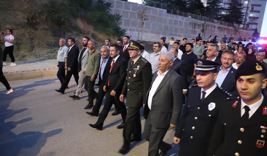 Yahşihan'da 15 Temmuz Şehitleri Rahmetle Anıldı