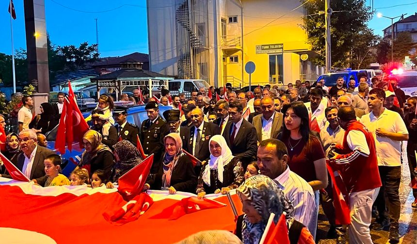 Keskin'de 15 Temmuz Ruhu Yaşatıldı