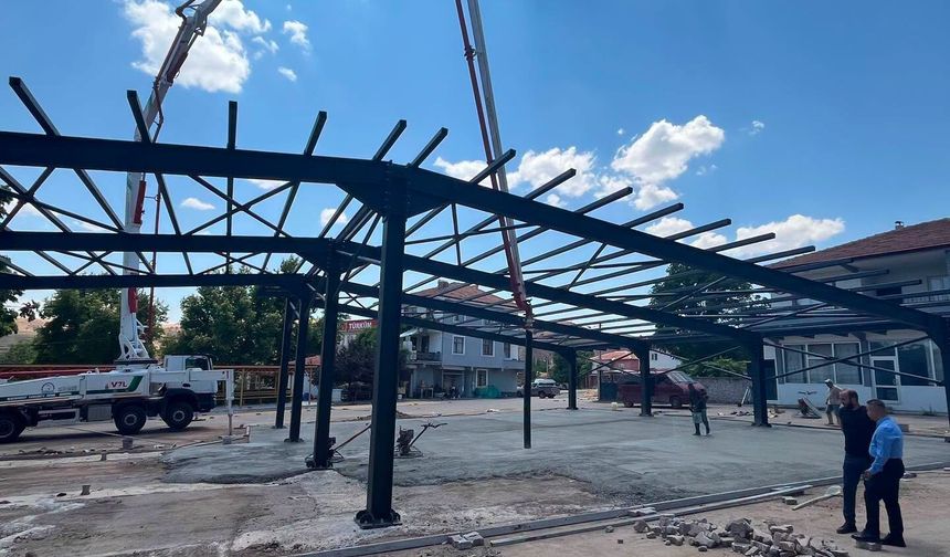 Sulakyurt'ta Kapalı Pazar Yerinde Sona Doğru