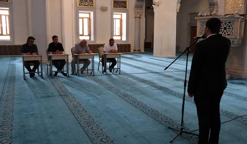 Din Görevlileri Kırıkkale Birinciliği İçin Yarıştı
