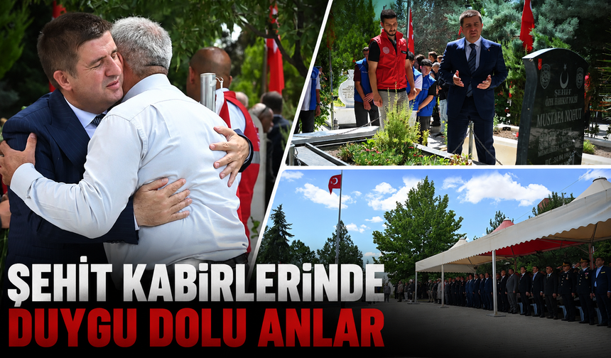 Şehitlere 15 Temmuz'da Vefa Ziyareti