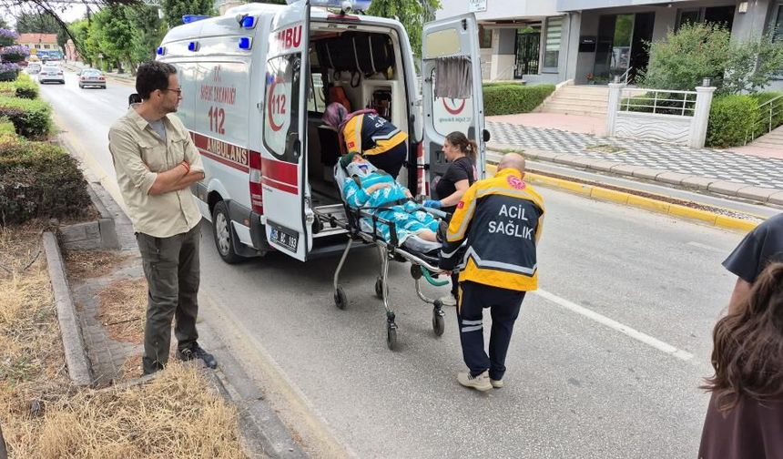 Yaya Geçidinde Duramayan Minibüs, Anneanne ve Torununa Çarptı