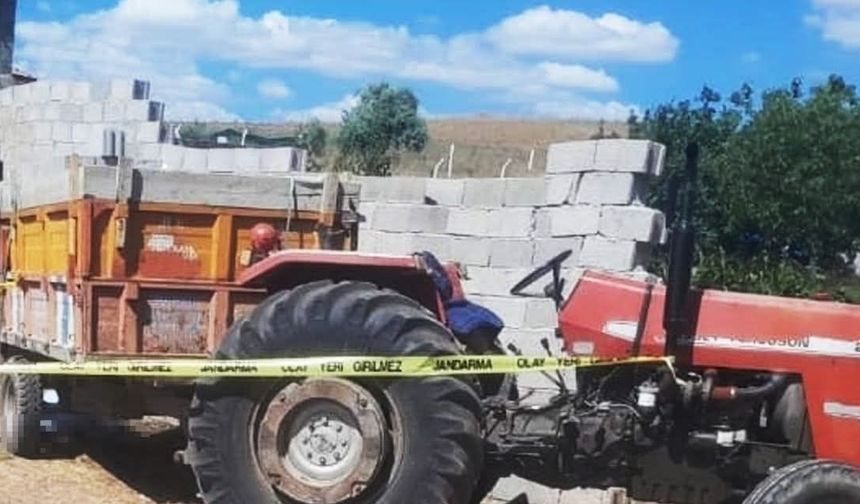 Traktörden düşen çiftçi hayatını kaybetti