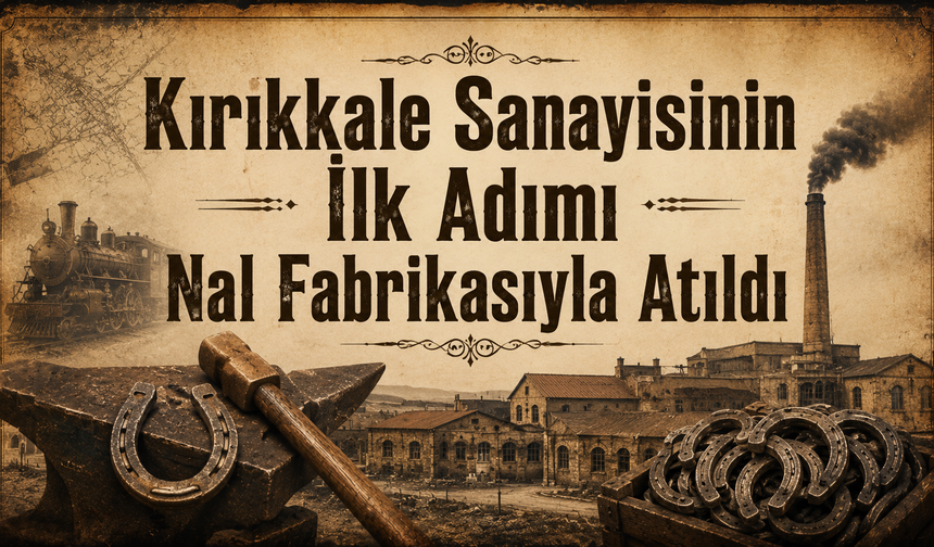 Kırıkkale Sanayisinin İlk Adımı Nal Fabrikasıyla Atıldı