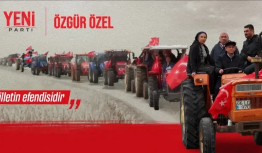 Özgür Özel’den YENİ Parti ilanı: “Partiyi kuran milletimizdir”