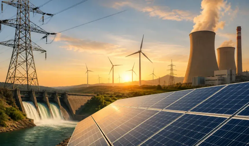 Türkiye'nin elektrik kurulu gücü rekor seviyeye ulaştı