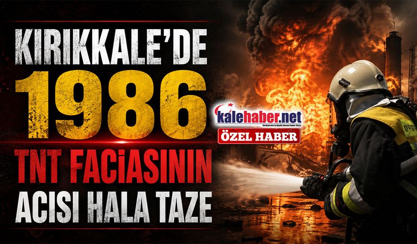 Kırıkkale’de 1986 TNT Faciasının Acısı Hala Taze
