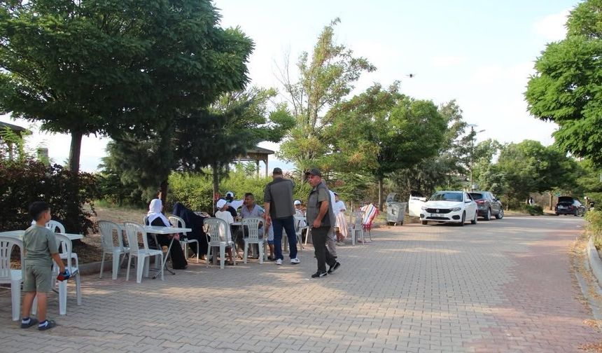 Kırıkkale’de Aileler Doğayla İç İçe Kamp Yaptı