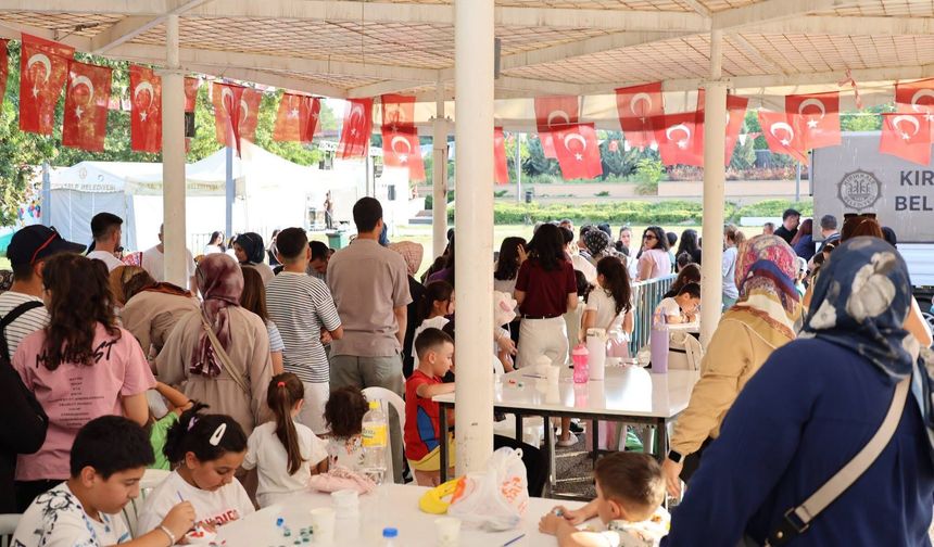 Kırıkkale’de Çocuklar Hem Eğlendi Hem Sanatla Buluştu