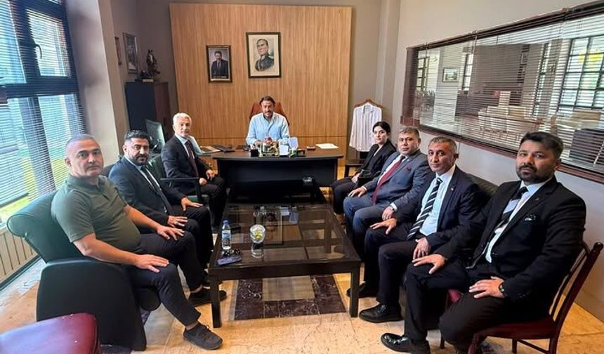 MHP Kırıkkale’den TŞOF Tesis Müdürü Kılıçkaya’ya Ziyaret